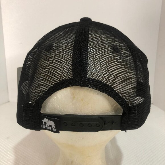 Nwt California Republic Black Baseball Hat Gold Patch Snapback Unisex - Picture 3 of 7